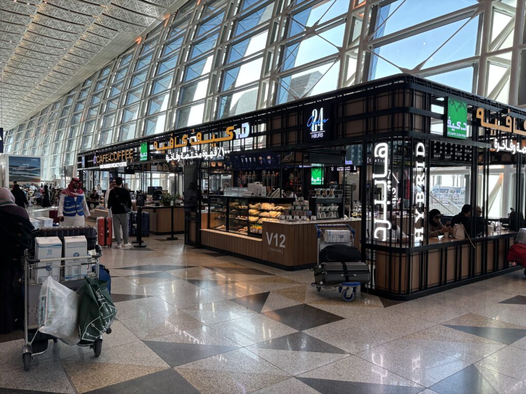 Restaurants and Coffee shops in King Abdulaziz International Airport