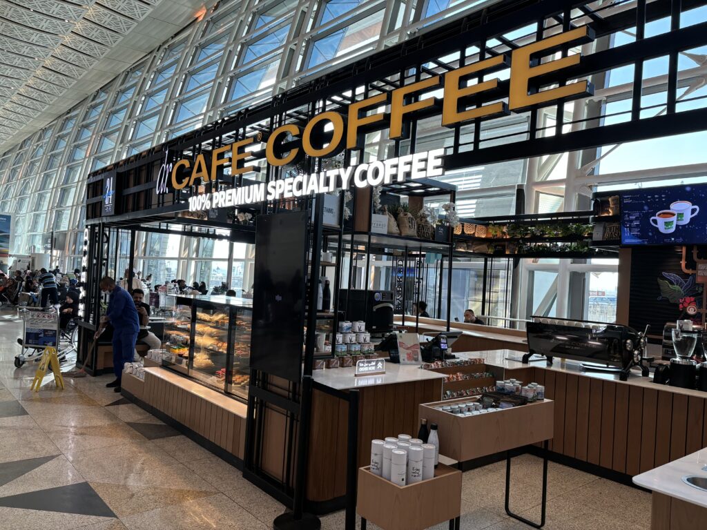 Restaurants and Coffee shops in King Abdulaziz International Airport