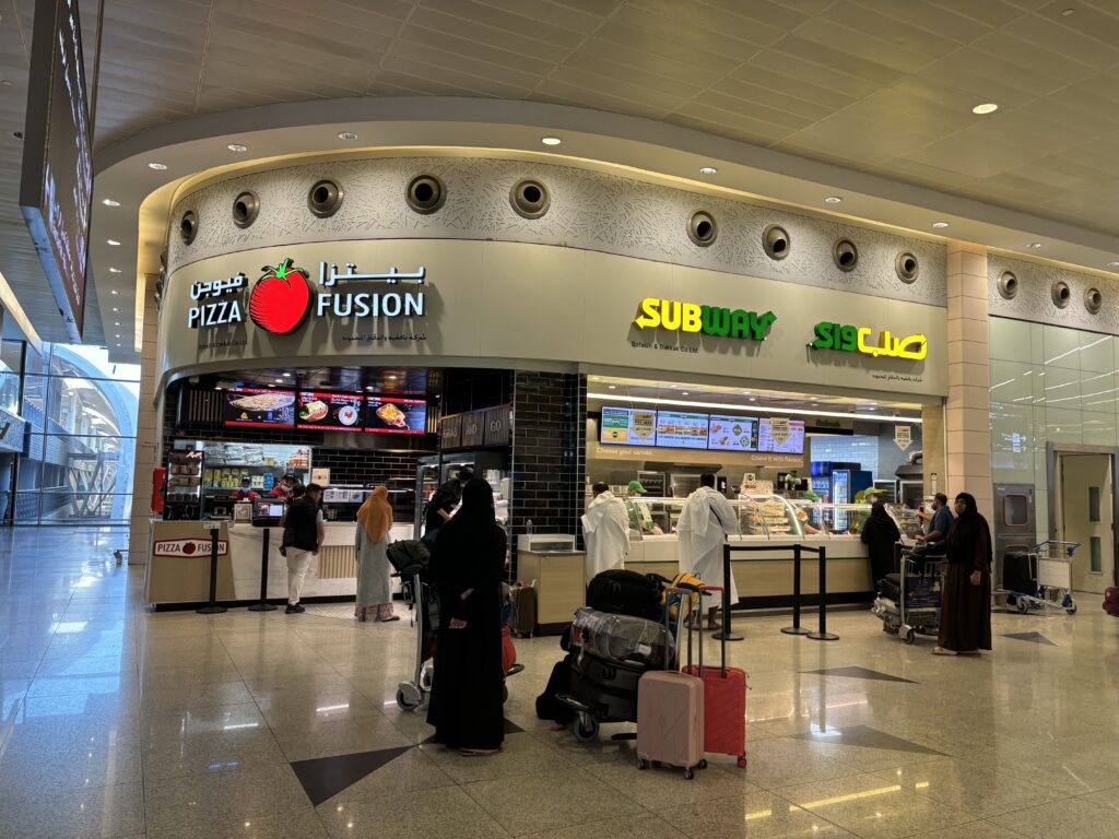 Restaurants and Coffee shops in King Abdulaziz International Airport