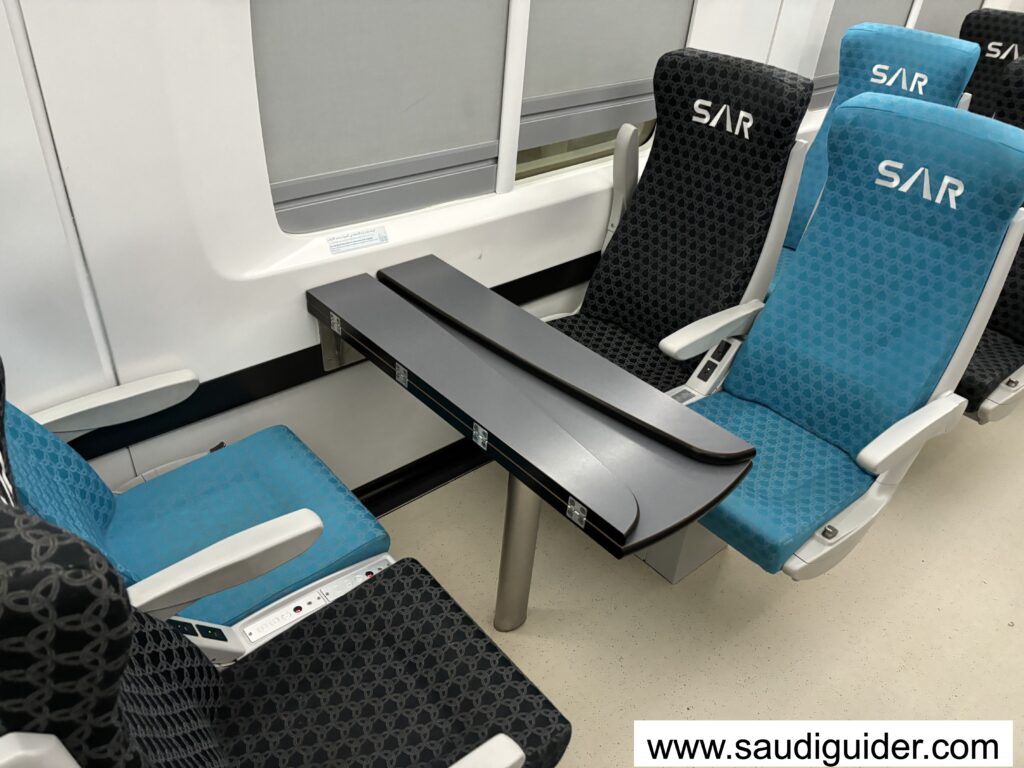 Inside train of Saudi Arabia Railways station - Qassim - Riyadh