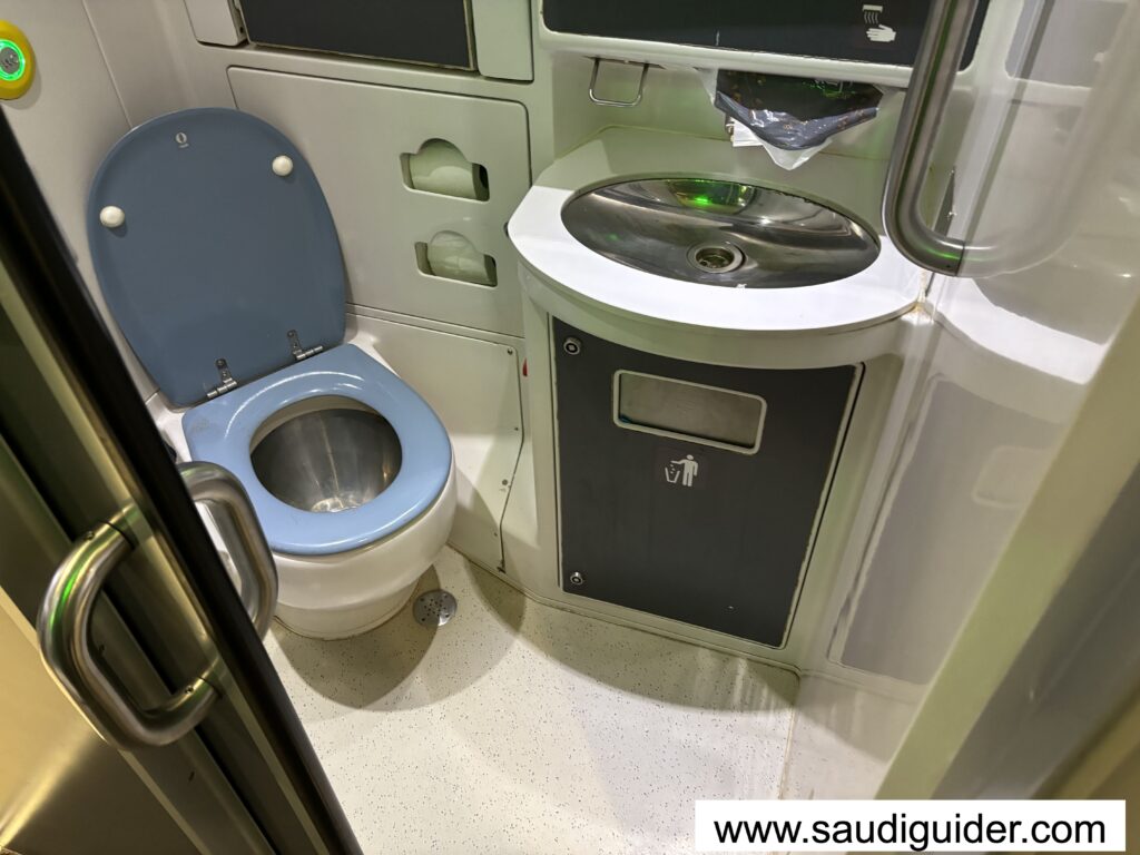 Inside train of Saudi Arabia Railways station - Qassim - Riyadh