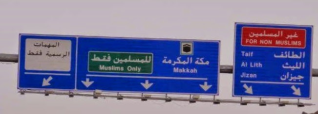 Makkah for muslims only