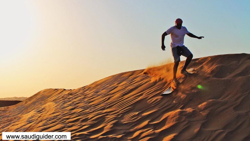 Al Thumama Desert in Riyadh